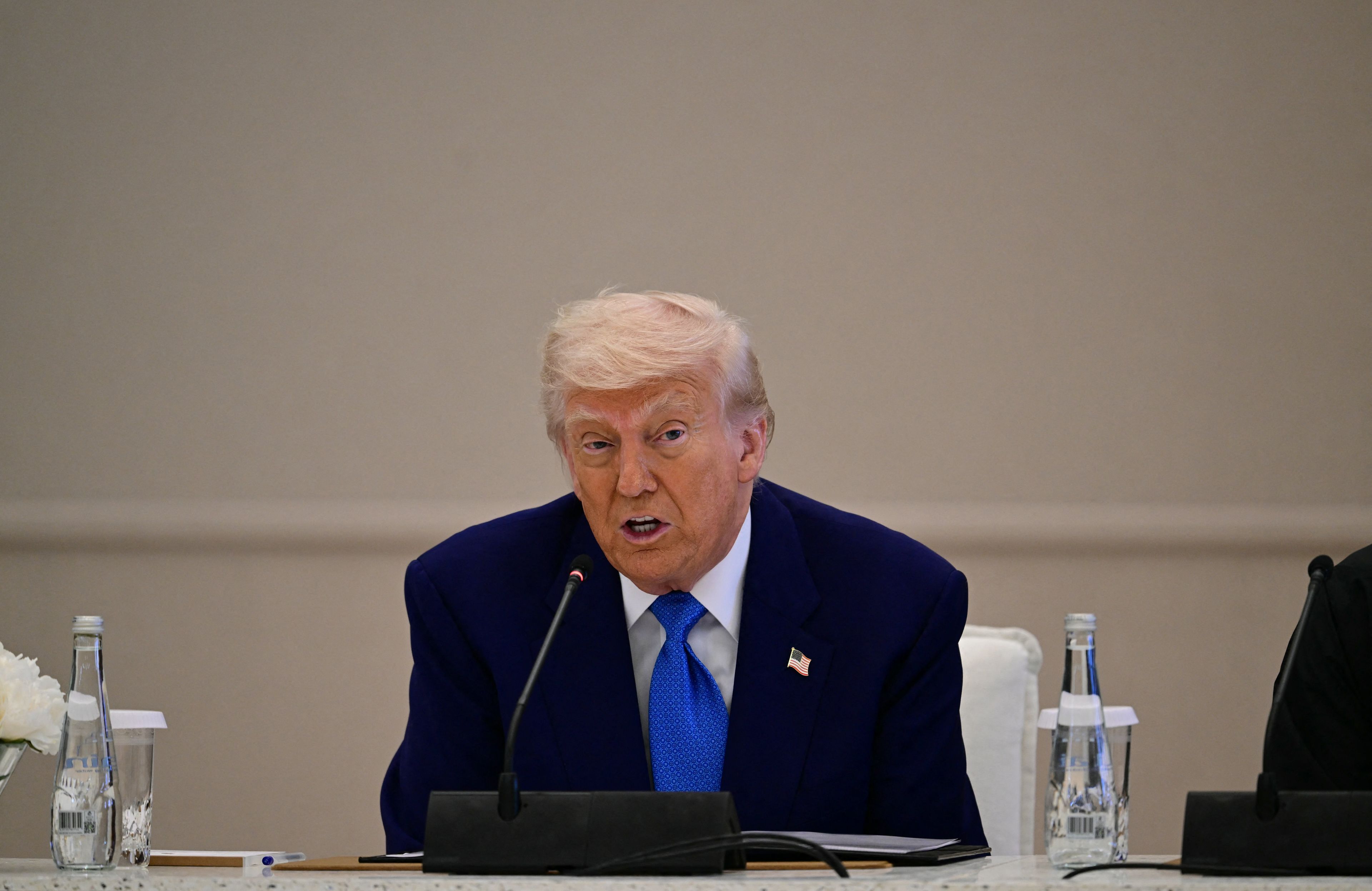 Prezydent Donald Trump w Abu Zabi, 16.05.2025 r