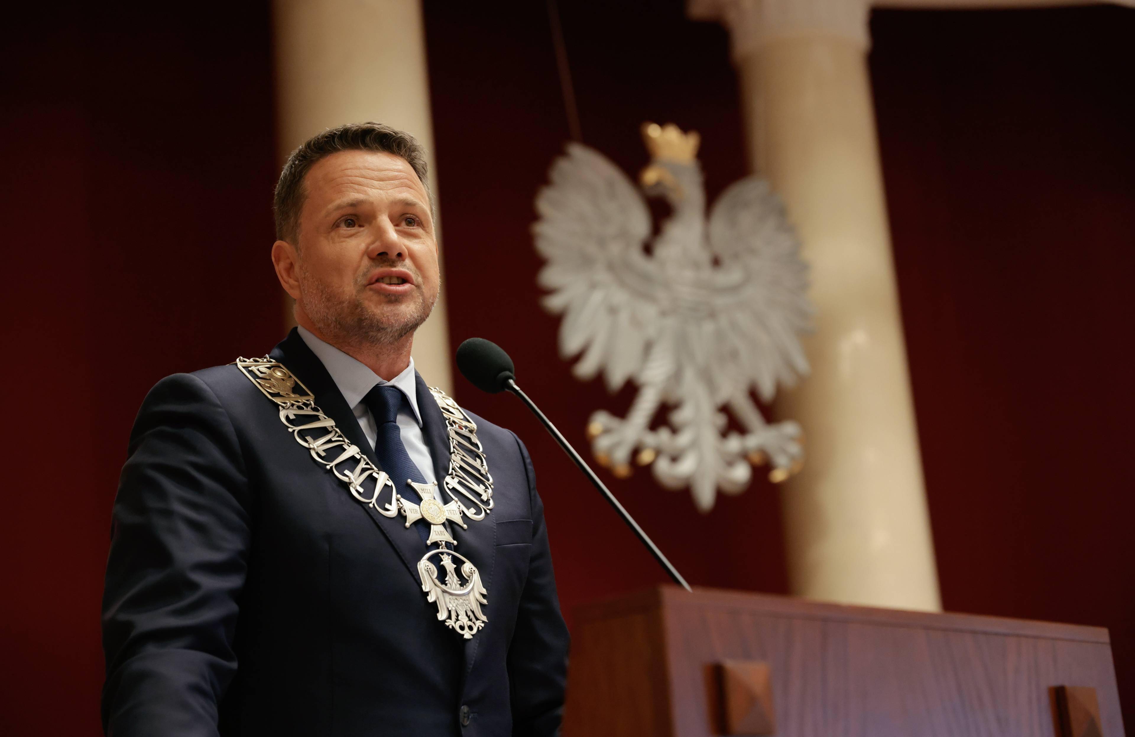 Prezydent Warszawy Rafał Trzaskowski