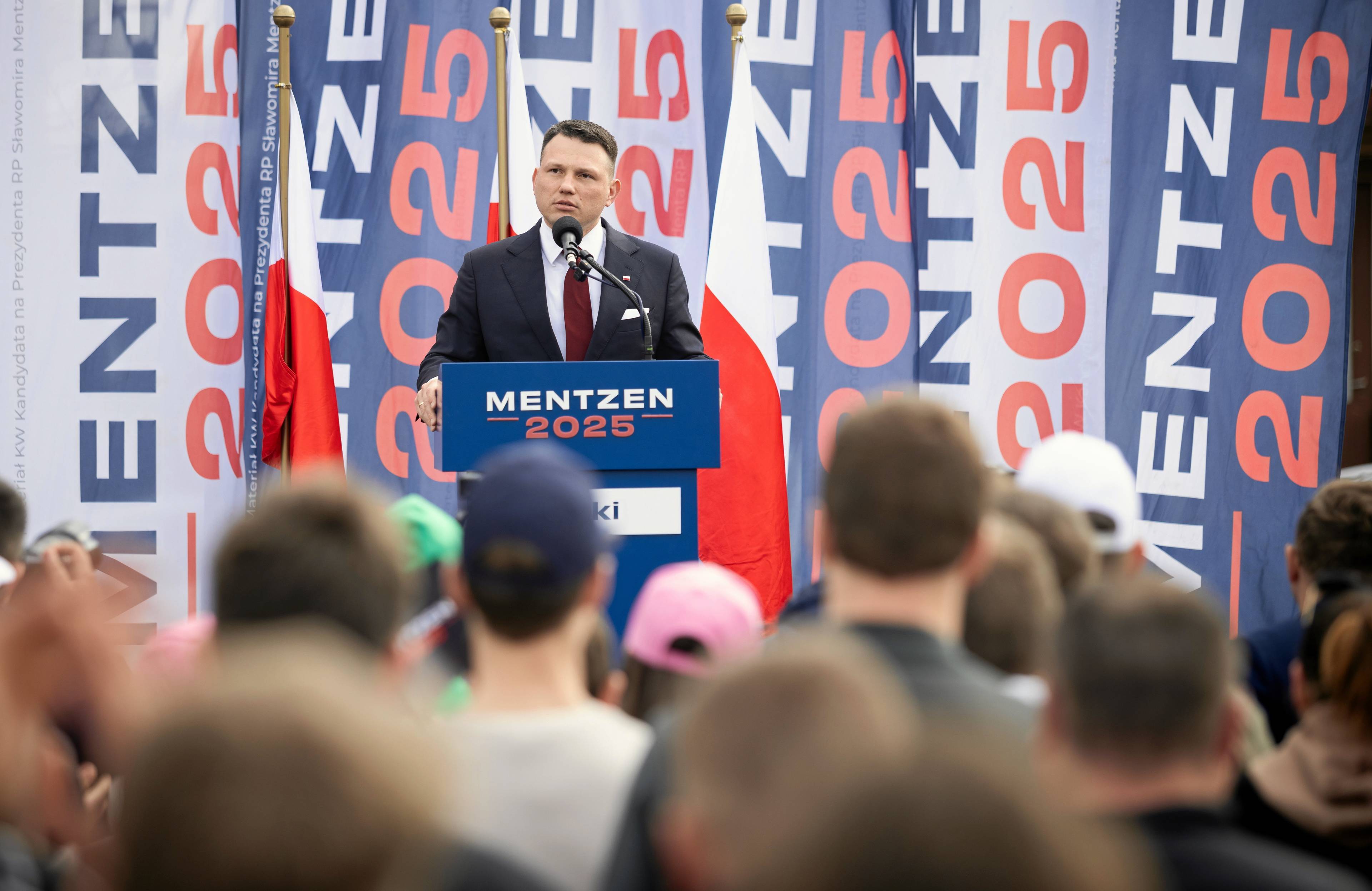 Sławomir Mentzen w Rykach