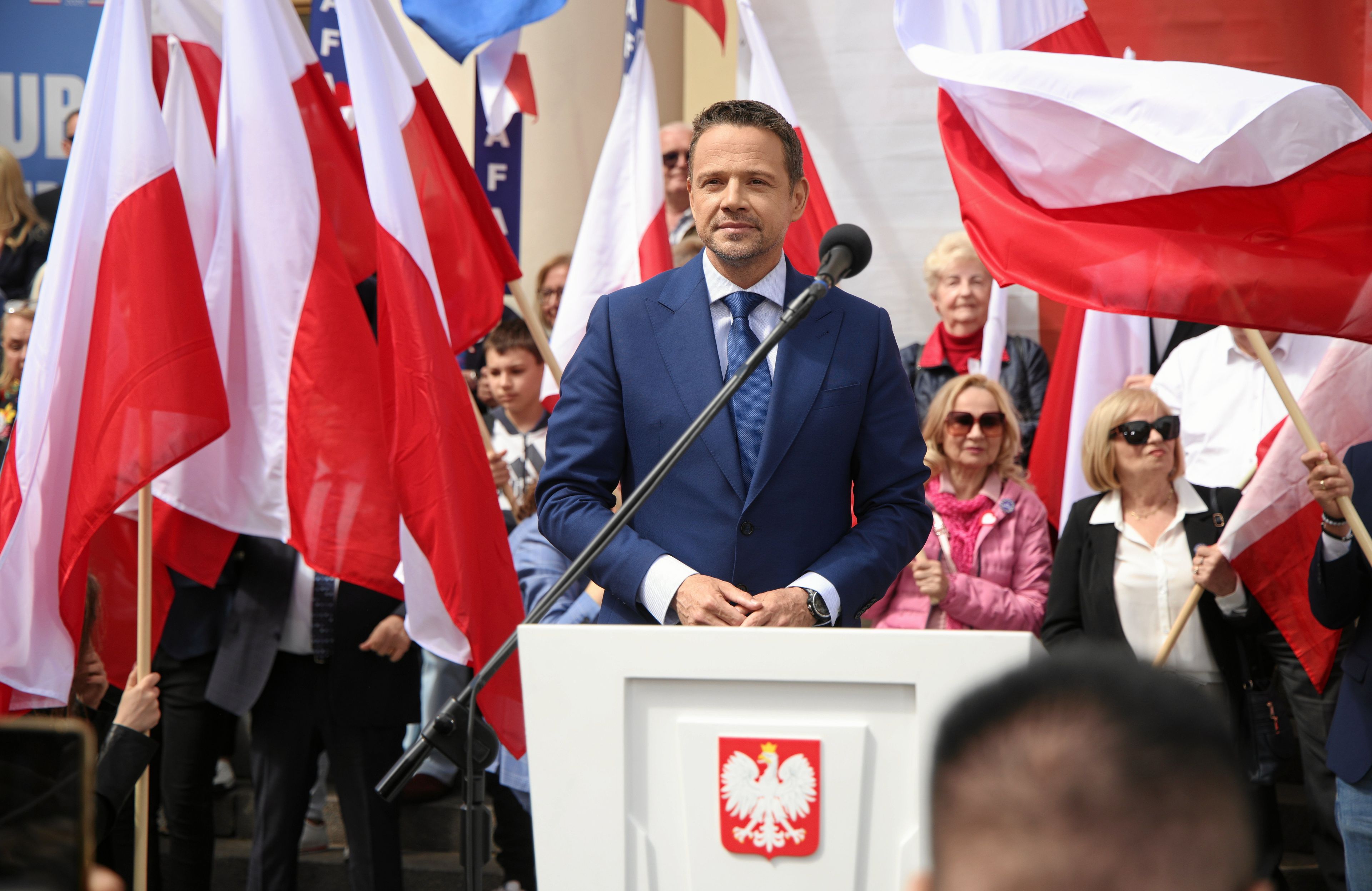 Rafal Trzaskowski w Lublinie