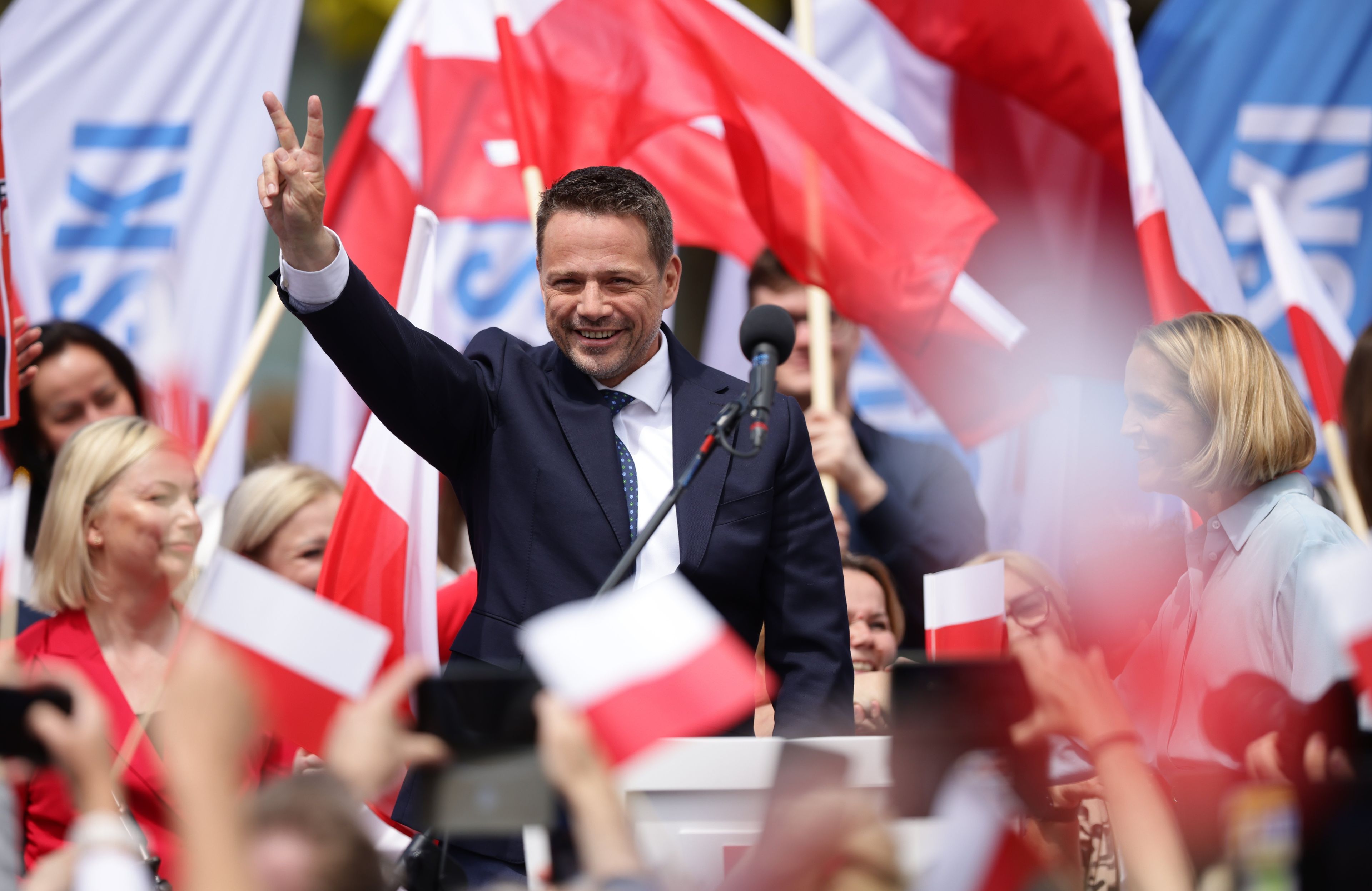 Wiec Rafała Trzaskowskiego
