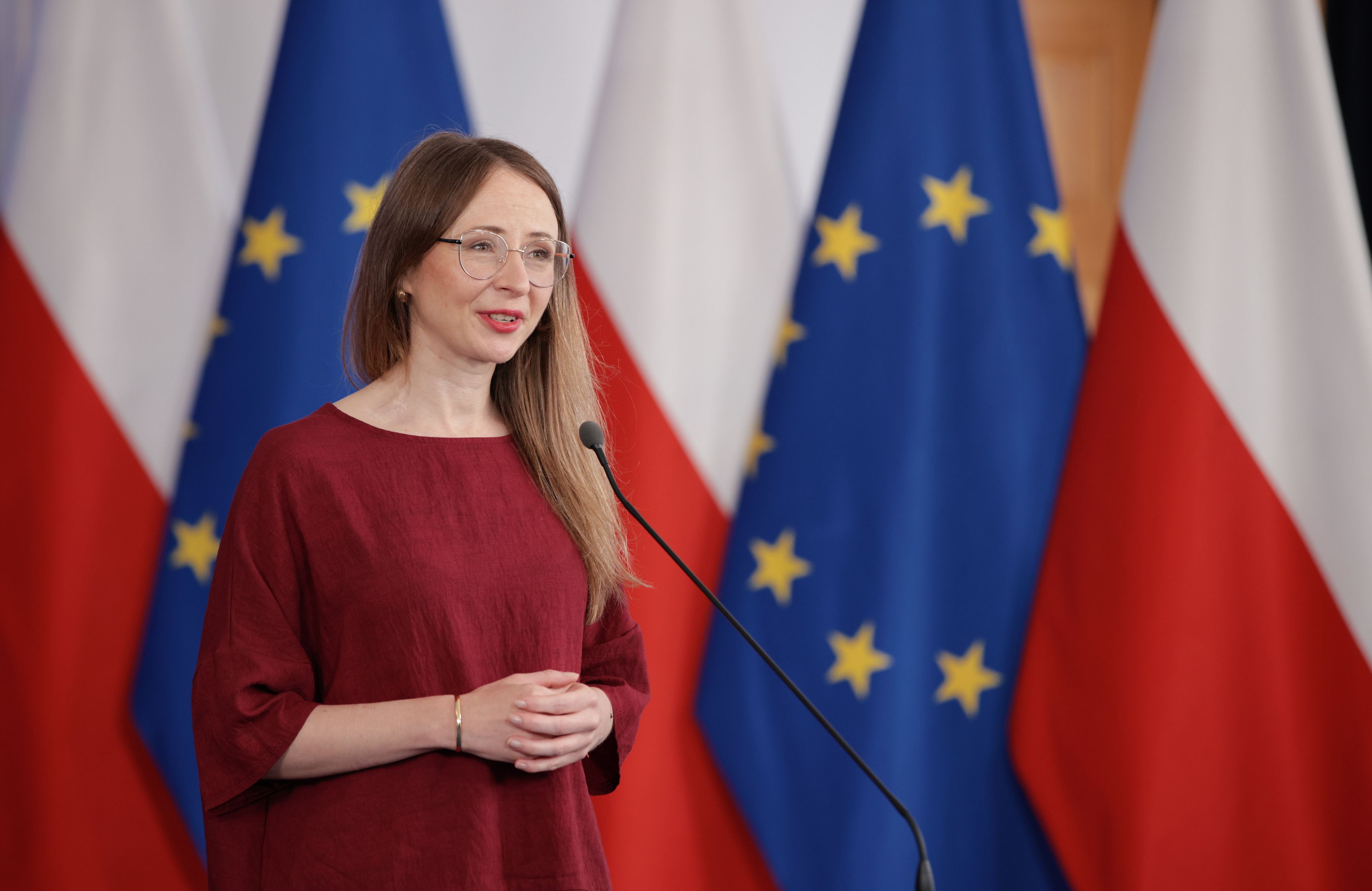 Konferencja prasowa Ministry Rodziny, Pracy i Polityki Spolecznej Wyrównanie uprawnien dla osób po doswiadczeniu poronienia