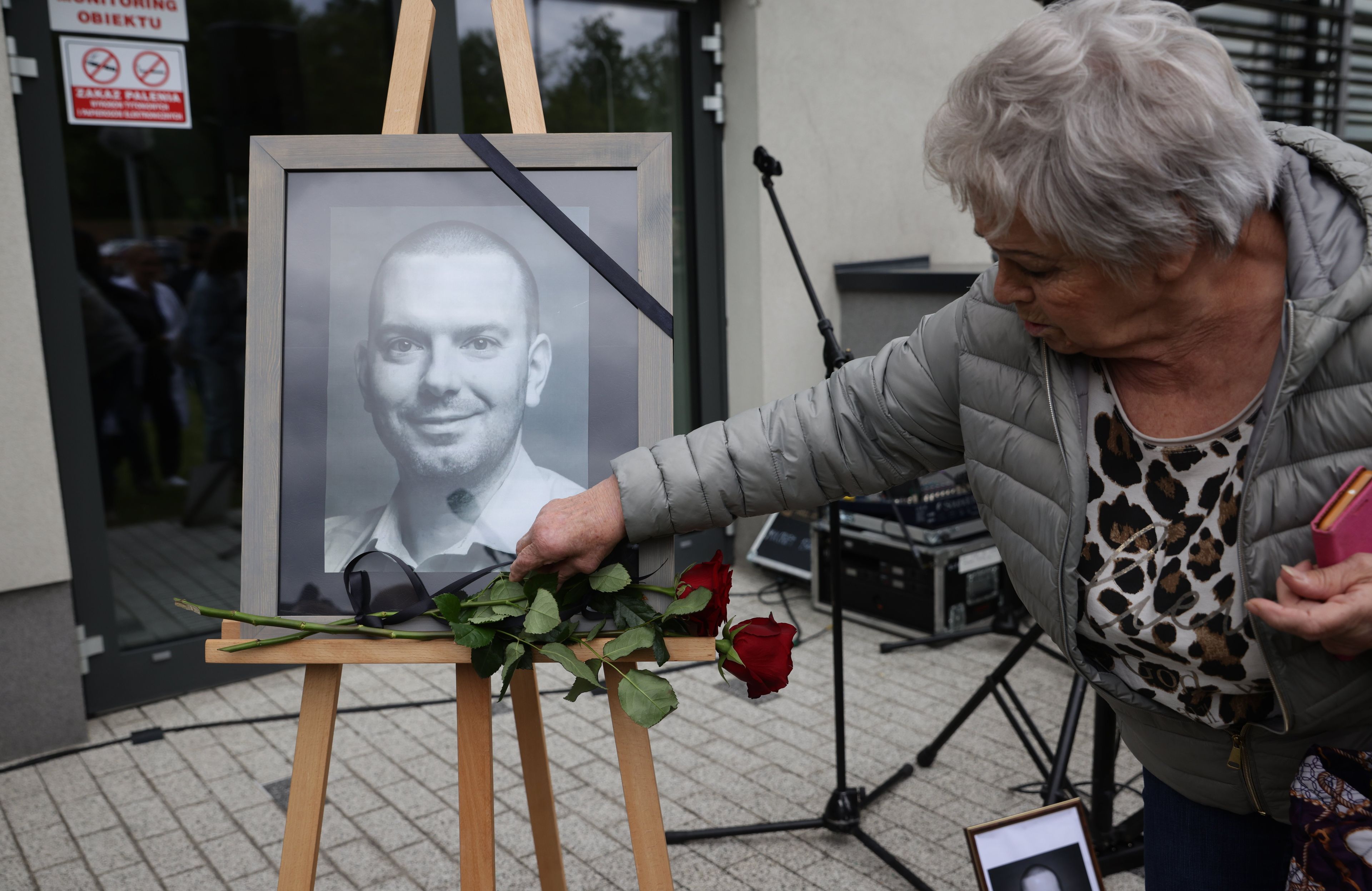 Protest pracowników szpitala Uniwersyteckiego w Krakowie