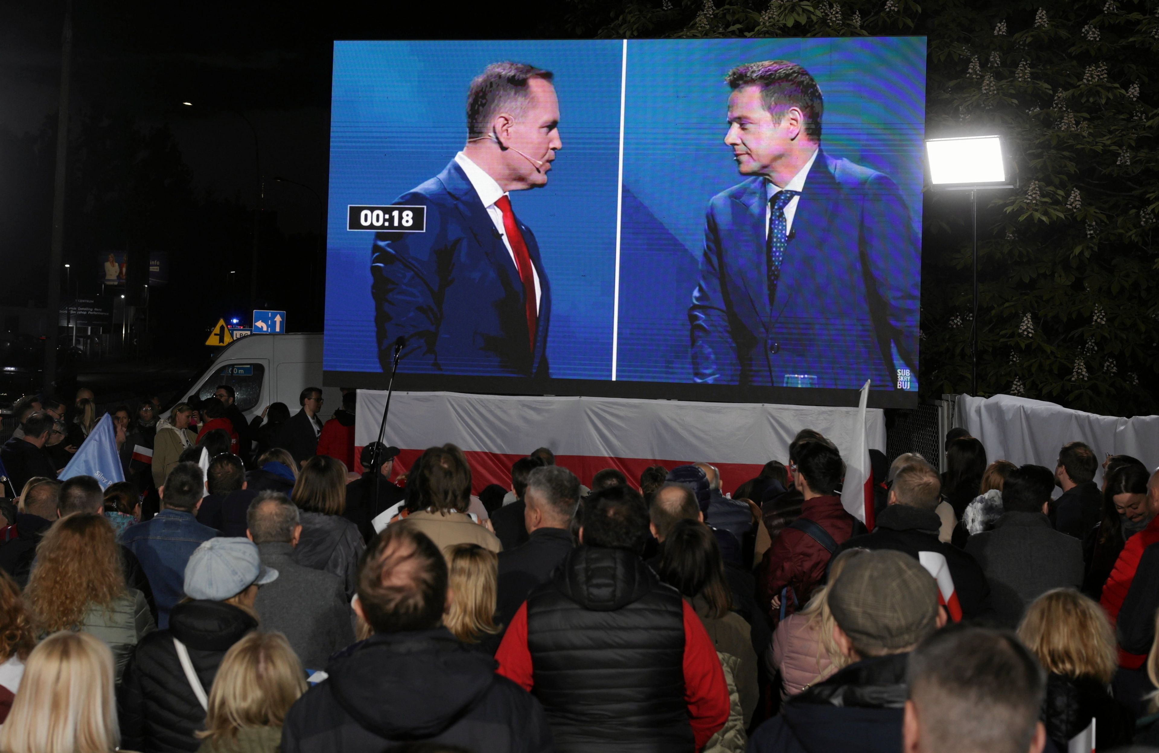 Debata przedwyborcza w TVP
