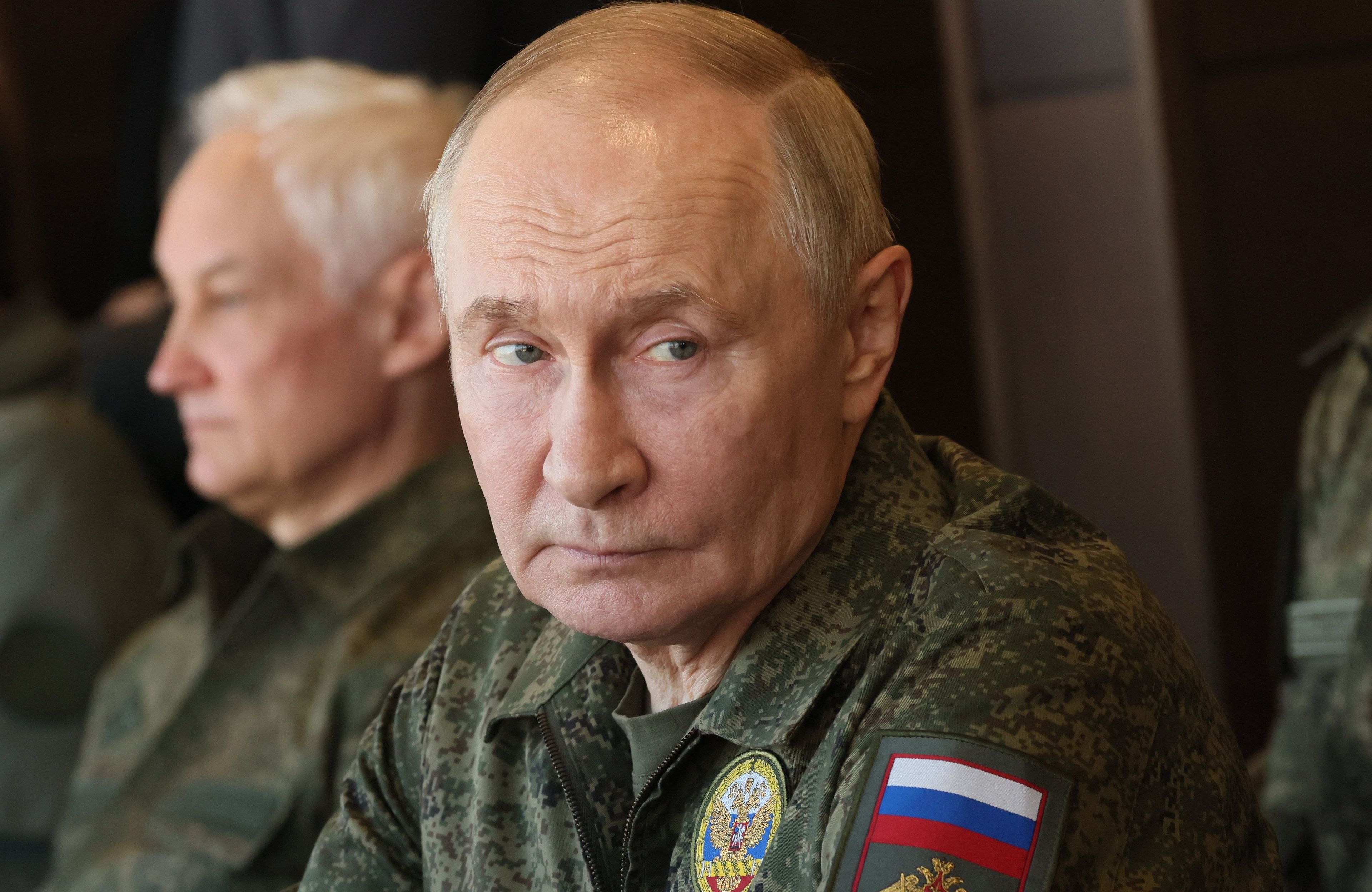 Vladimir Putin na ćwiczeniach Zapad-2025, 16.09.2025 r.