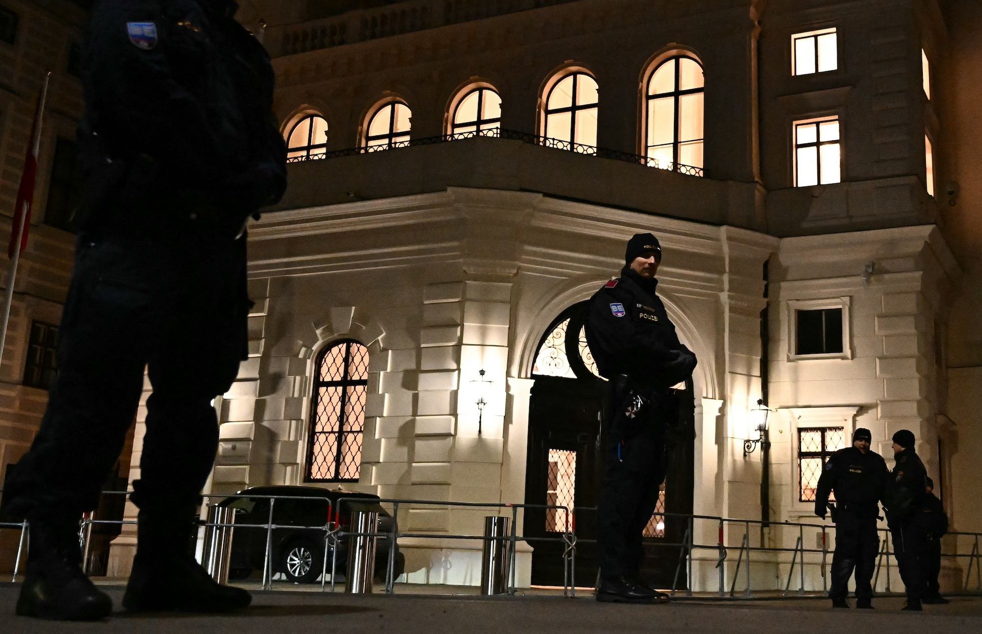 Austriacka policja w Wiedniu