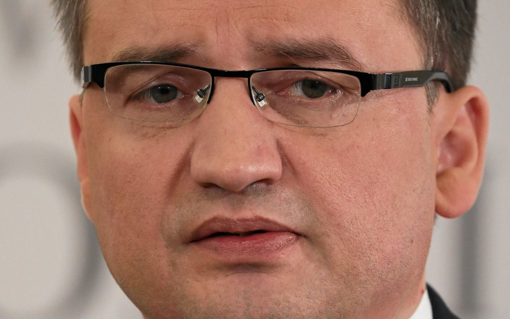 08.01.2018 Warszawa , al Ujazdowskie . Ministerstwo Sprawiedliwosci . Minister sprawiedliwosci Zbigniew Ziobro podczas konferencji prasowej .
Fot. Slawomir Kaminski / Agencja Gazeta