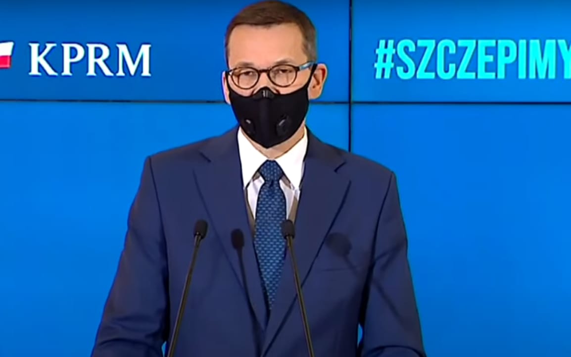 Grafika do artykułu Godzina policyjna, która będzie, choć jej nie będzie. Rząd obezwładnił się własną logiką