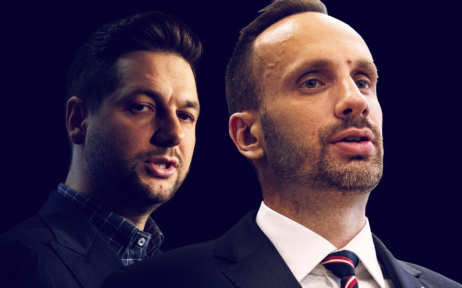 Grafika do artykułu Janusz Kowalski. Kim jest polityczny fighter, który chce repolonizować media