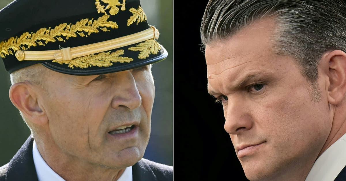 Хегсет увольняет начальника штаба армии. Иран и DEI на заднем плане