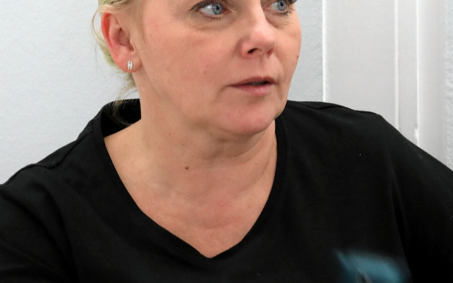 16.05.2018 Warszawa . Sejm . Iwona Hartwich , Kuba podczas 29 dznia protestu rodzicow  doroslych osob niepelnosprawnych .
Fot. Slawomir Kaminski / Agencja Gazeta