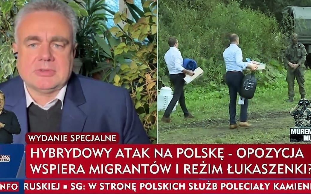 Grafika do artykułu Kryzys na granicy pretekstem do wojny polsko-polskiej. Zaatakowano opozycję i media