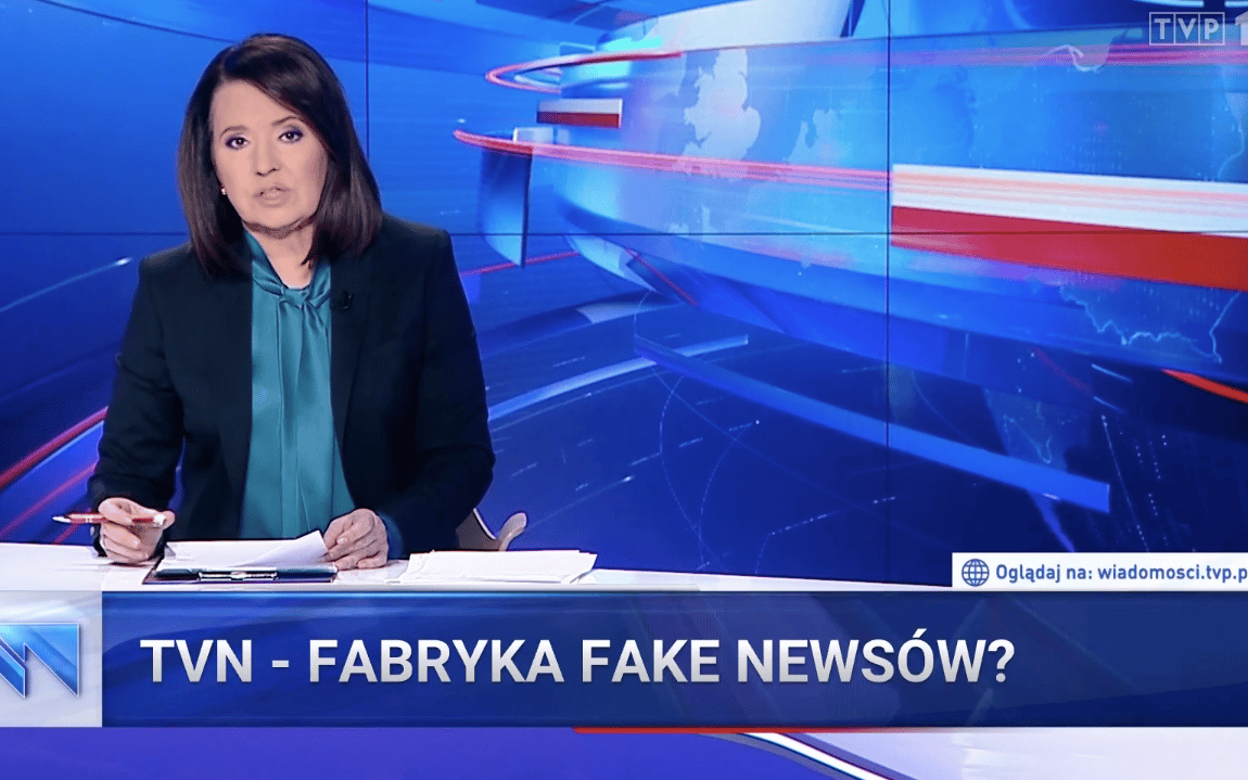 Grafika do artykułu Rebelia, ubecja, aborcja! Taki był tydzień z nagonką pracowników TVP na dziennikarzy TVN