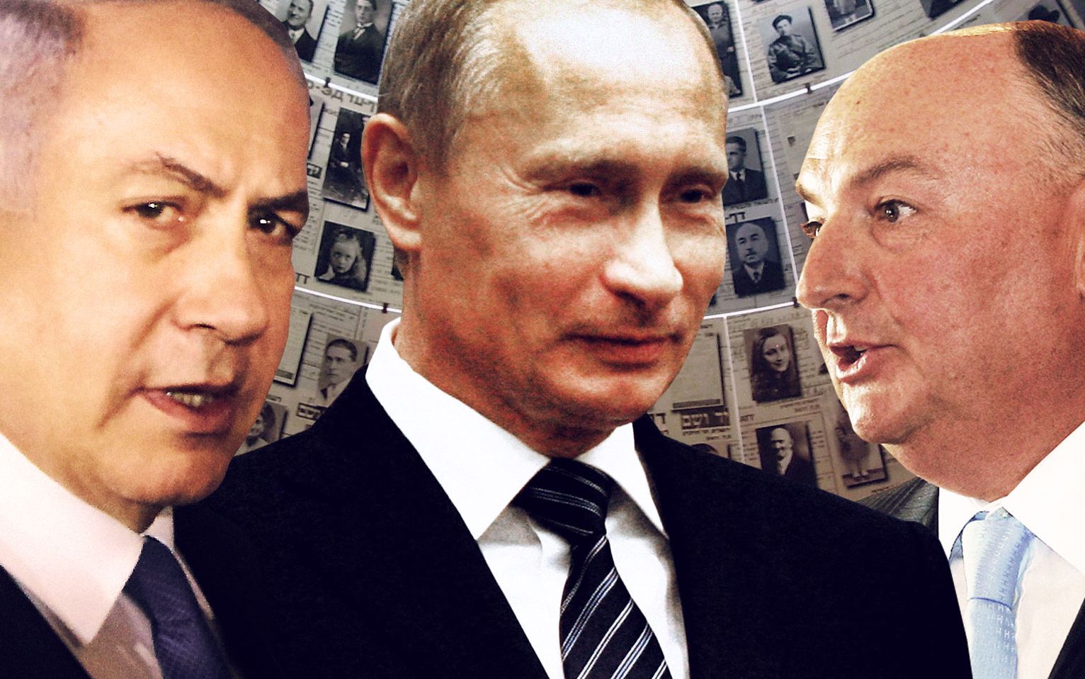 Grafika do artykułu Polska PiS wymarzonym "kozłem ofiarnym" Putina. Obchody w Jerozolimie ważniejsze niż w Auschwitz