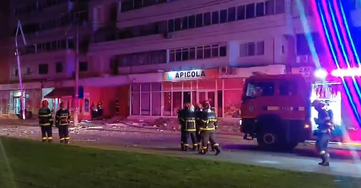 Rosyjski dron spadł na blok w Rumunii. Są ranni