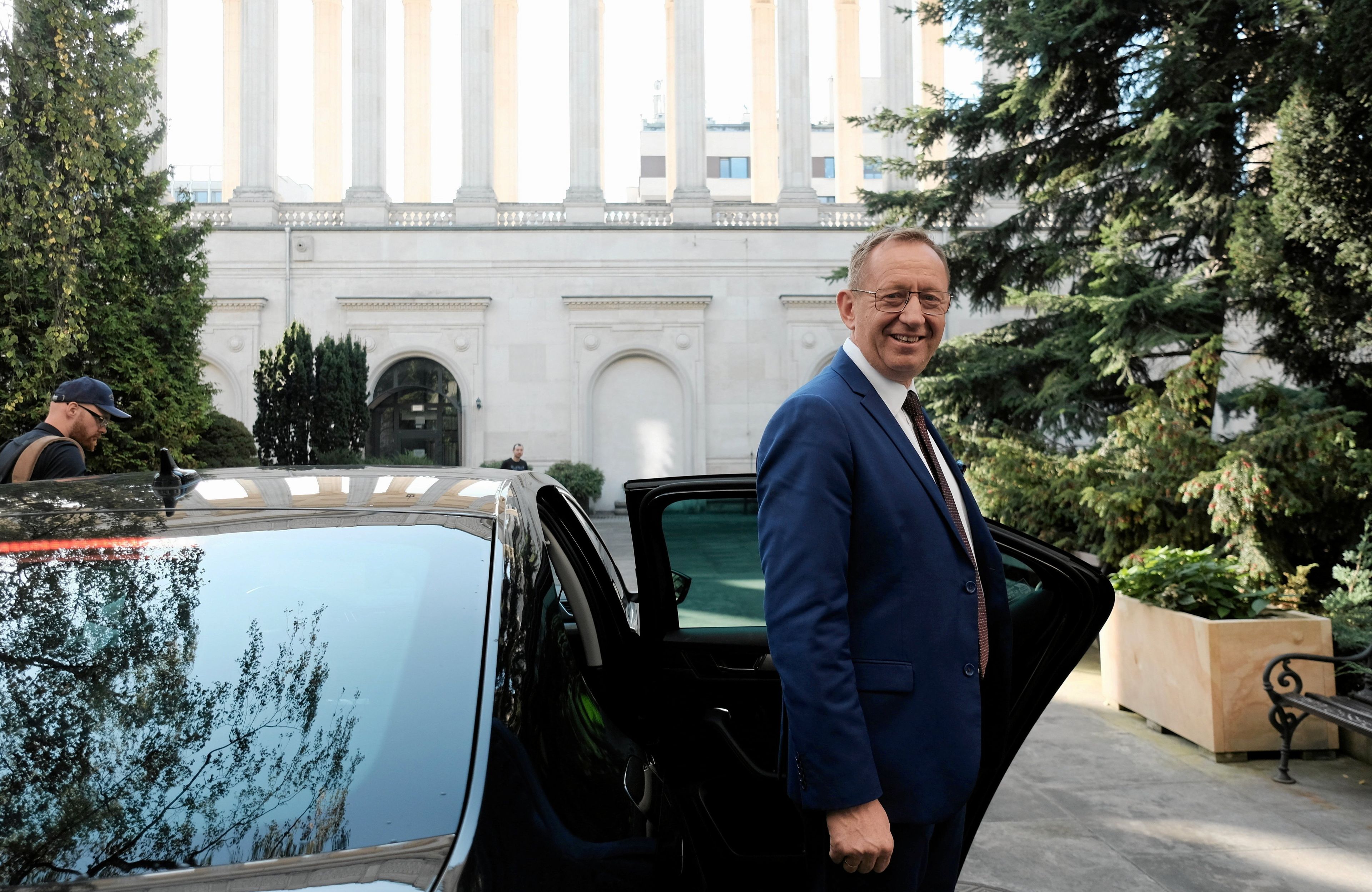 Konferencja ministra rolnictwa Roberta Telusa w sprawie ukrainskiego zboza