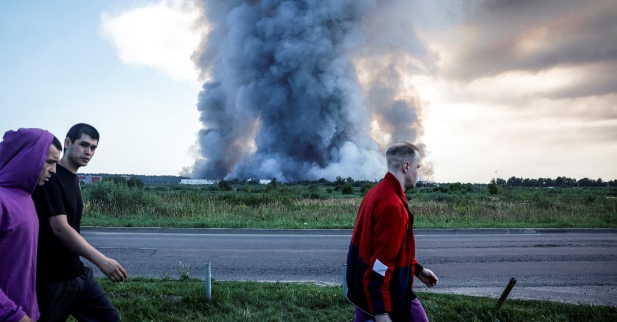 Ukraina uderza w Jekaterynburg, Rosja atakuje 157 dronami