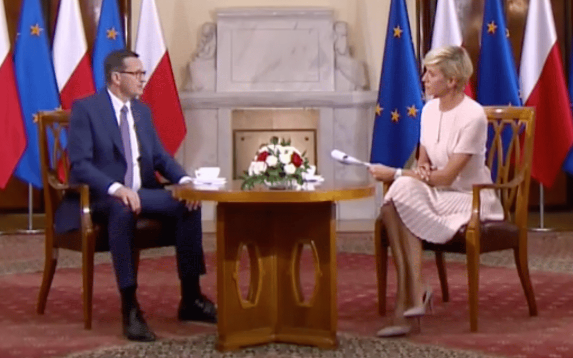 Grafika do artykułu Morawiecki w TVN24: Mówmy o faktach. Minister Ziobro nie wiedział, bo mi tak powiedział