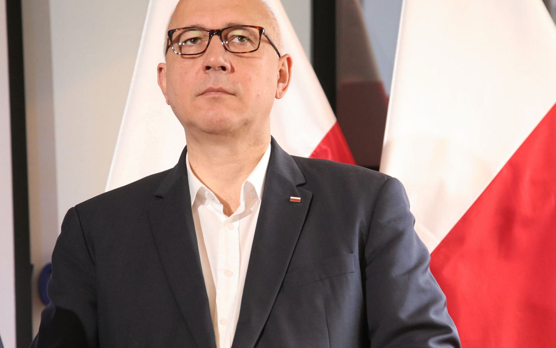 01.06.2019 Szczecin , siedziba Prawa i Sprawiedliwosci . Joachim Brudzinski podczas konferencji prasowej podsumowujacej wybory do Parlamentu Europejskiego .
Fot. Cezary Aszkielowicz / Agencja Gazeta