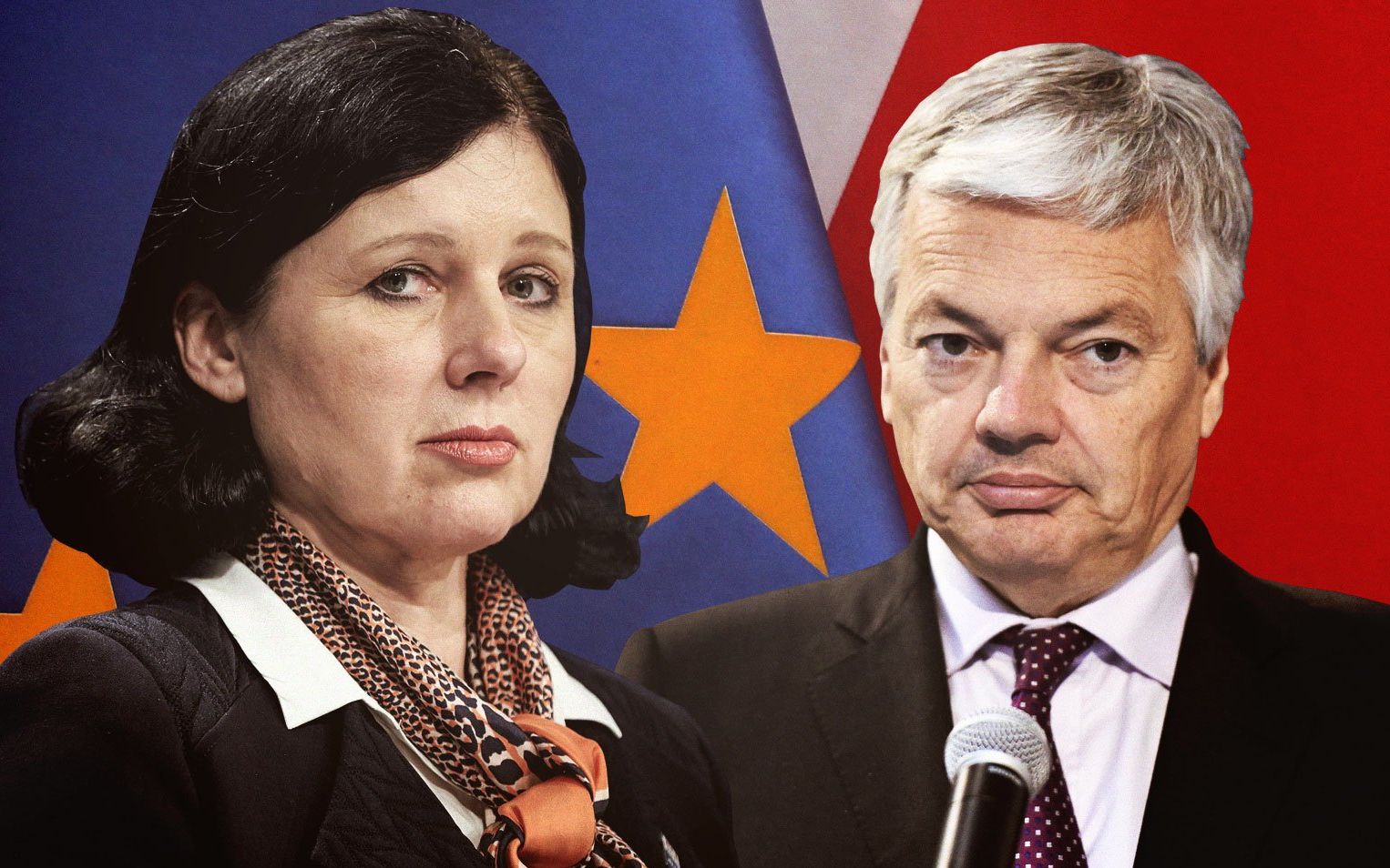 Grafika do artykułu KE skarży polski rząd do TSUE. Nie uznaje uchylenia immunitetów sędziom Tulei i Morawiec