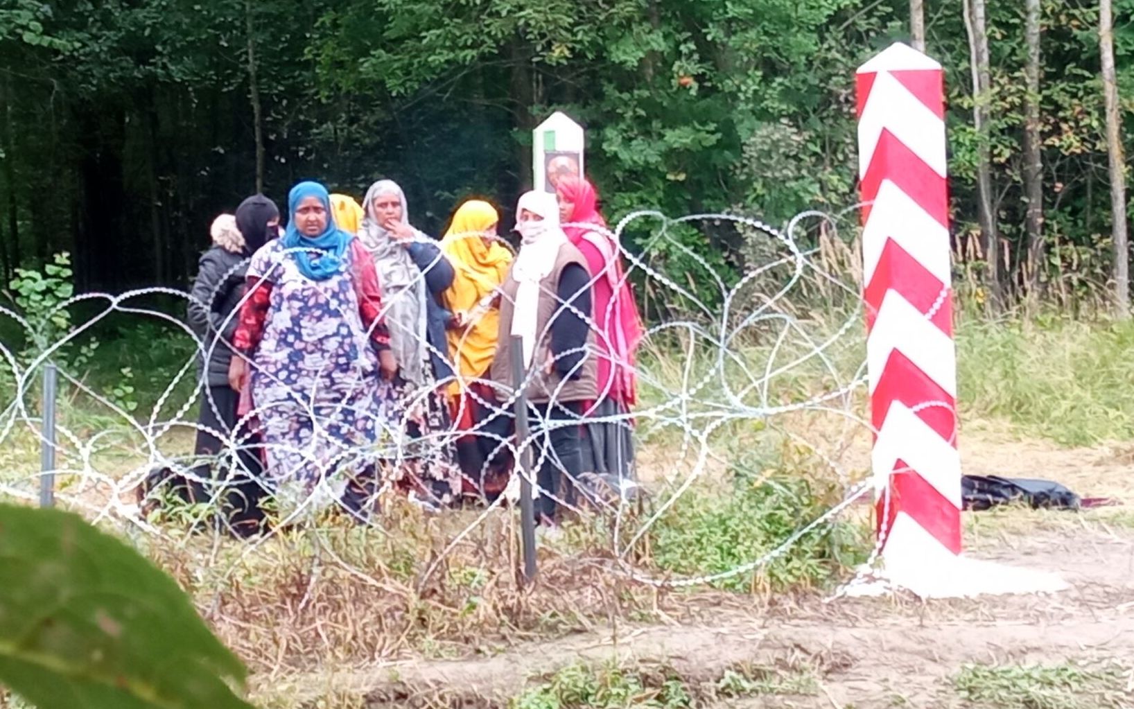 Grafika do artykułu 9 Somalijek od tygodnia wyczekuje na "ziemi niczyjej". Relacja z granicy w Bobrówce