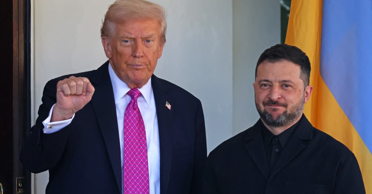 Trump znowu wierzy, iż Putin „jednak chce zakończyć tę wojnę”. Zełenski pokazuje mu mapę Rosji