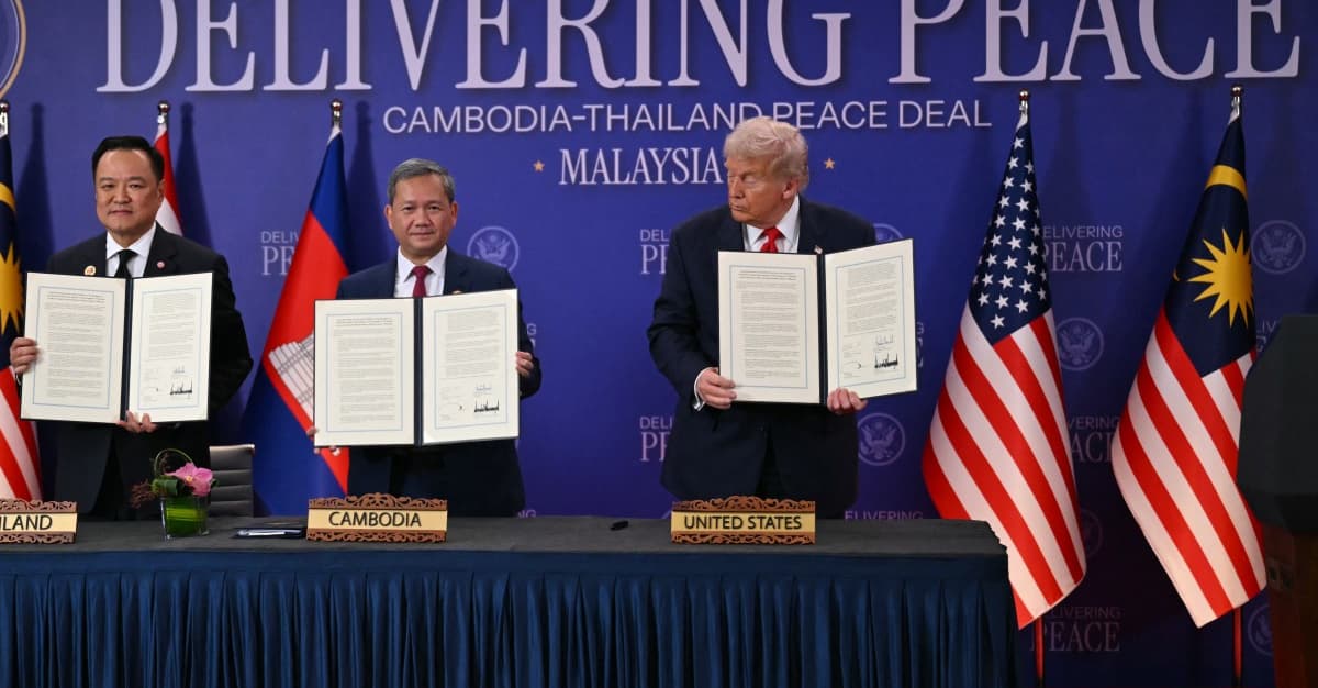 Pokojowe show Trumpa. Kambodża i Tajlandia podpisują kolejną umowę