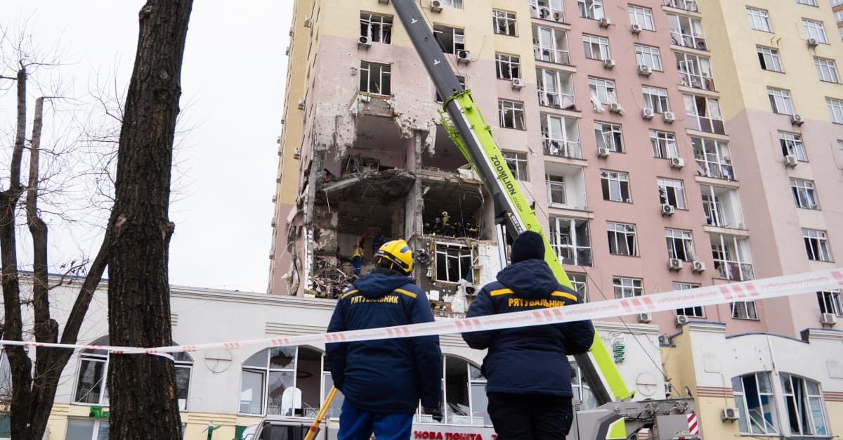 Russia attacked Kyiv. "500 rockets, 40 drones".