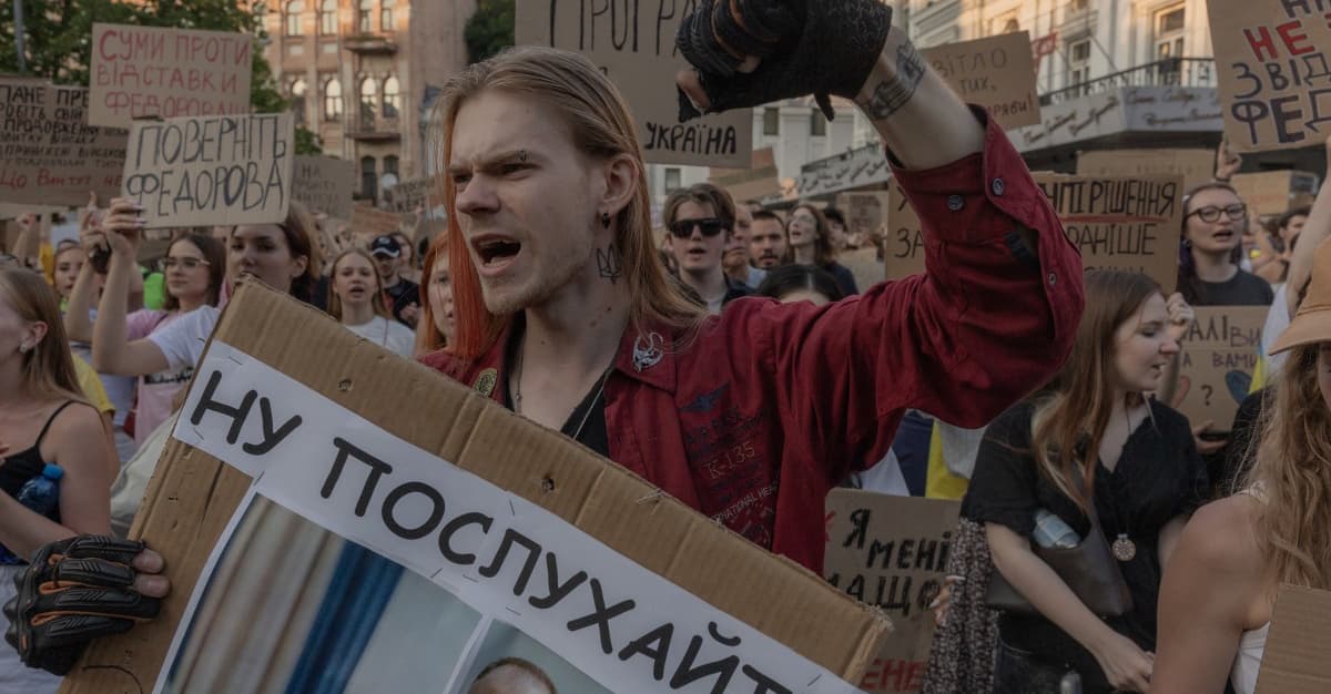 Demokracja uliczna w Ukrainie. Zwolnienie Fedorowa potraktowano jak zerwanie umowy społecznej