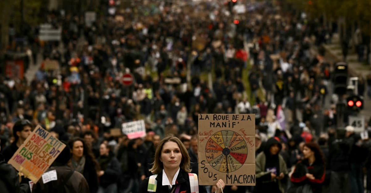 Protesty we Francji. Spokojnie, ale są pierwsi zatrzymani