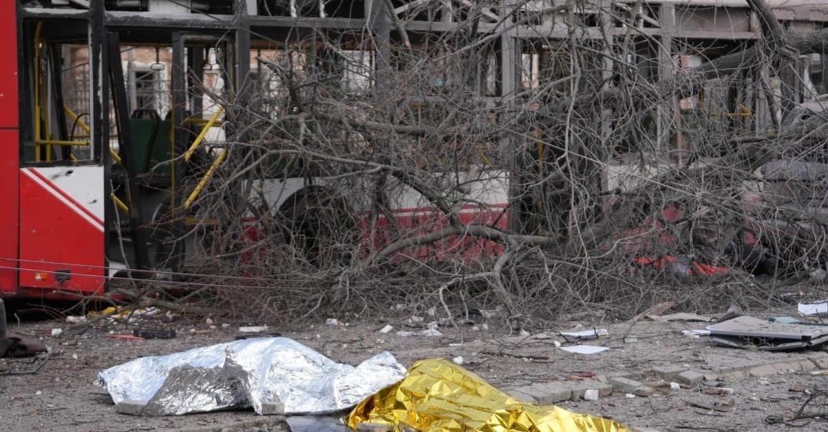 Atak dronem-kamikaze na autobus w Ukrainie. 9 osób zginęło tuż po rozmowach w Stambule