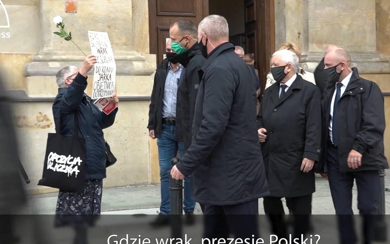 Grafika do artykułu Prezes Polski i wkurzona Polska Babcia [FILM]