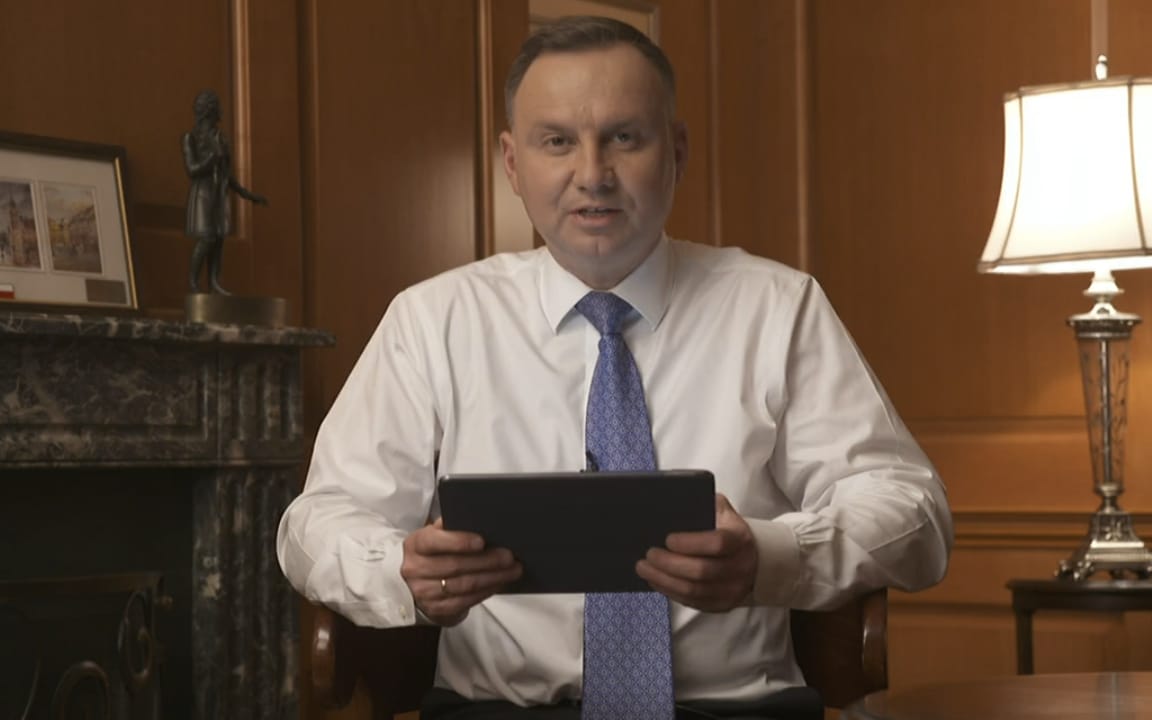 Grafika do artykułu Duda wraca od Trumpa z niczym. Trzaskowskiego popierają europejscy samorządowcy. Hołownia od drzwi do drzwi