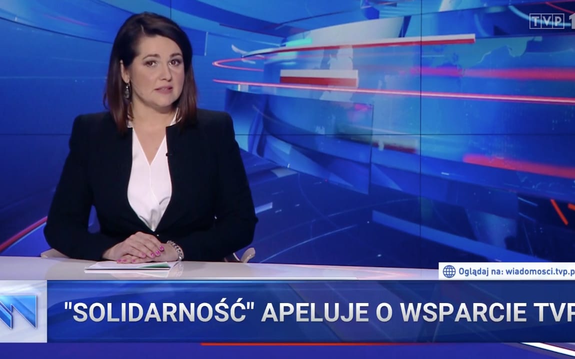 Grafika do artykułu "Wiadomości" TVP błagają o podpis Dudy: Jesteśmy super, mamy wyklętych, sport i ekspertów od wirusa