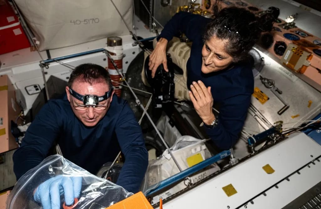 Suni Williams i Butch Wilmore, kosmonauci NASA. Fot: NASA