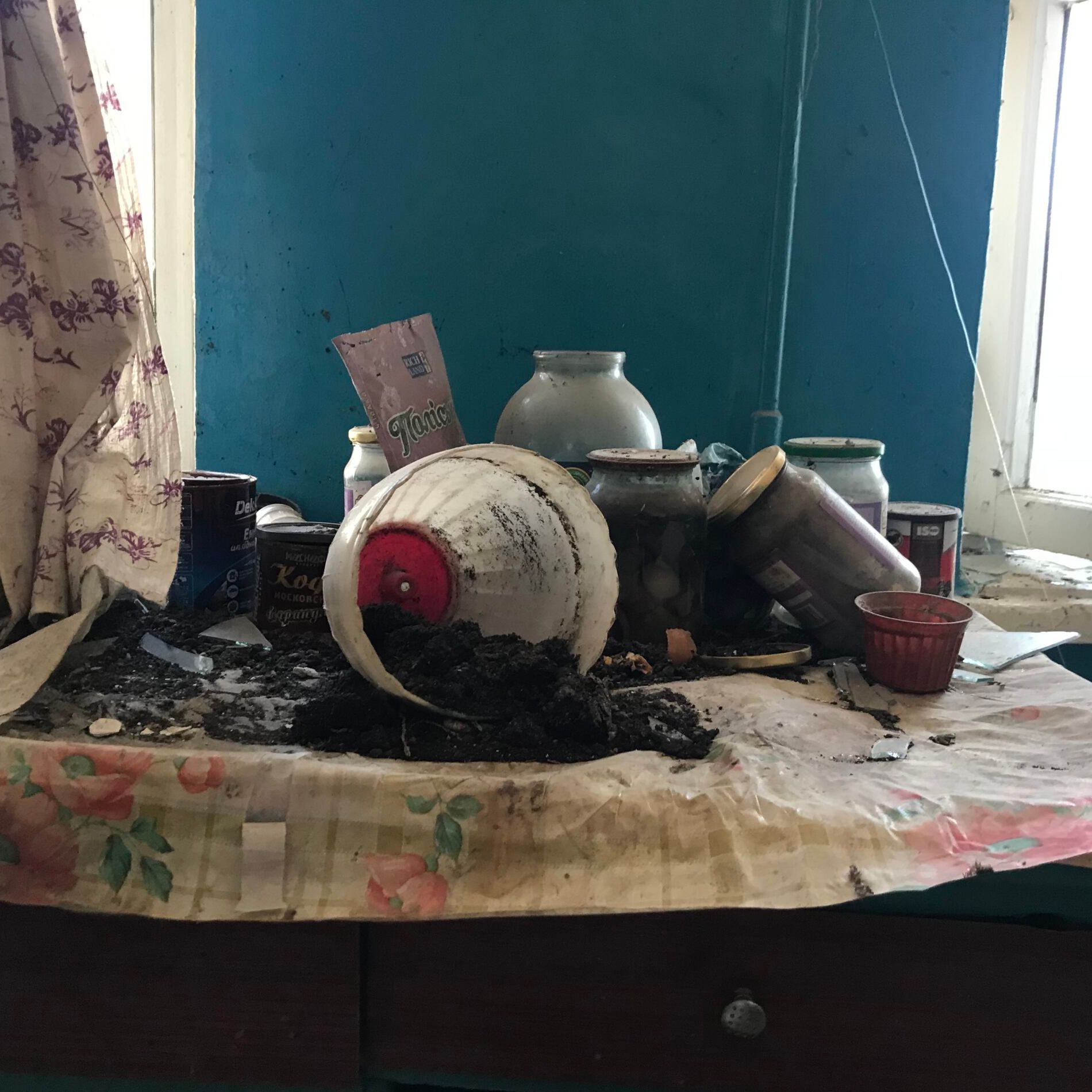 Napaść Rosji na Ukrainę. Zniszczenia w Żytomierzu