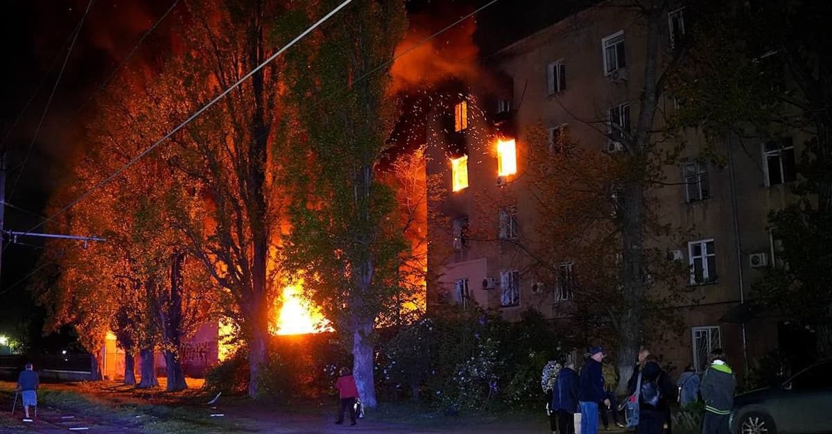 Rosyjski atak na Odessę. 20 osób zostało rannych