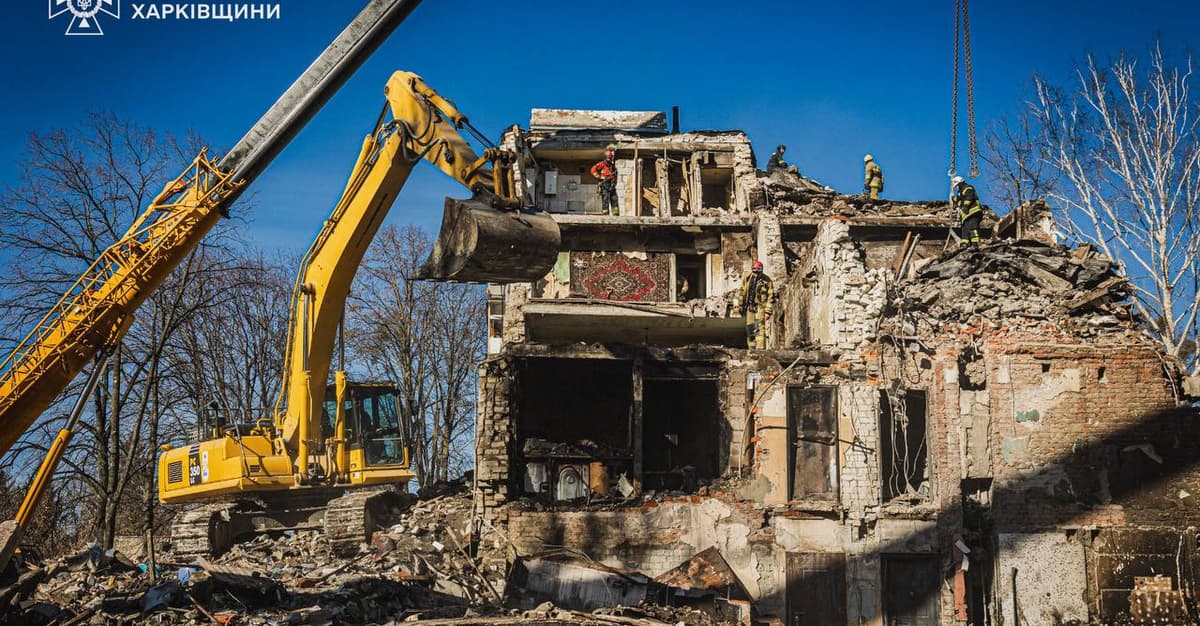 W Charkowie zakończono akcję ratowniczą w miejscu ataku 7 marca