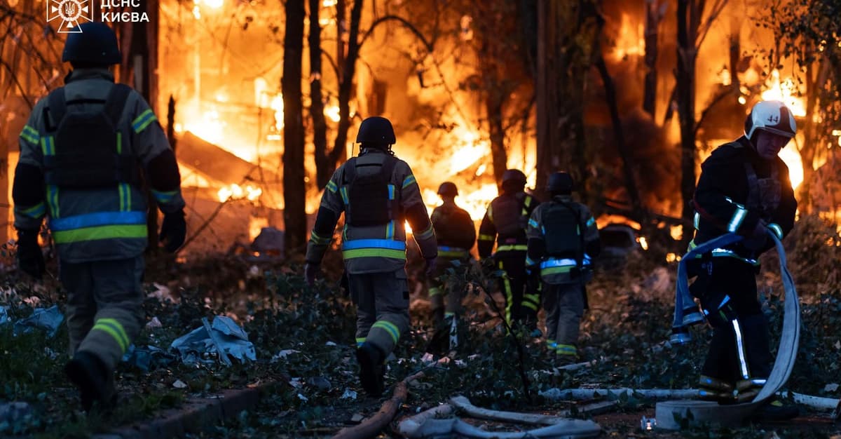 Night of panic  in Kiev: Russia attacked with 550 drones and missiles