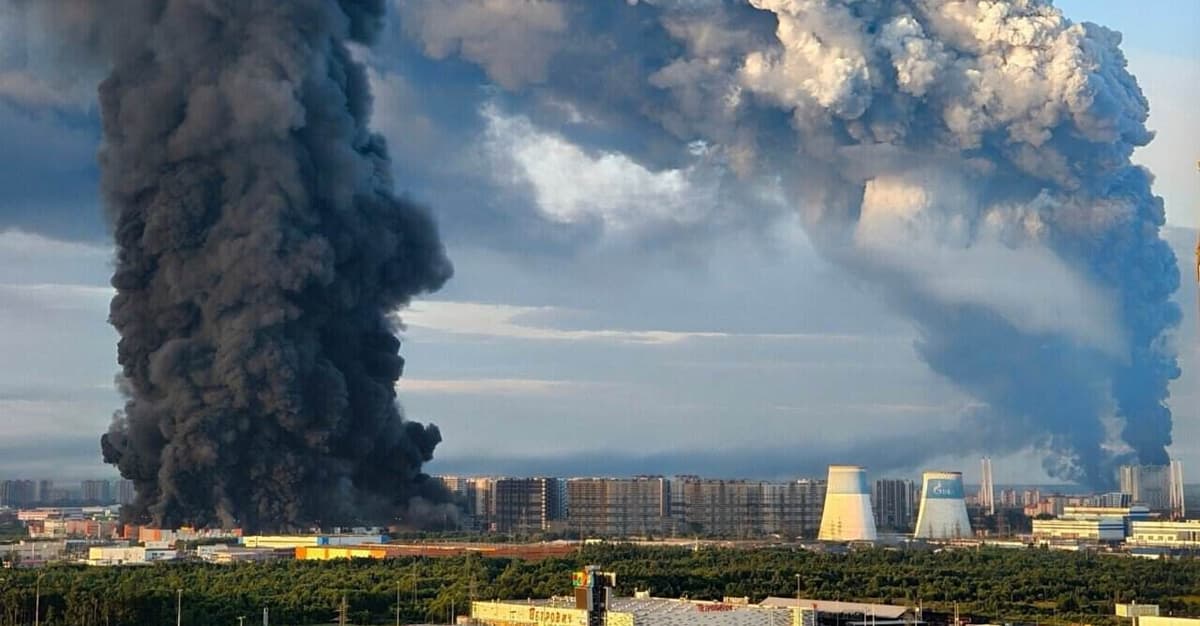 Ukraina zaatakowała dwa najważniejsze centra logistyczne w Rosji