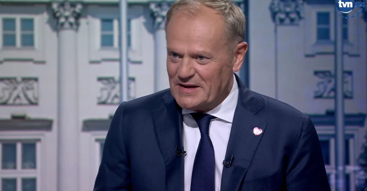Tusk w TVN24: jeżeli strona demokratyczna nie będzie zmobilizowana, to Trzaskowski przegra