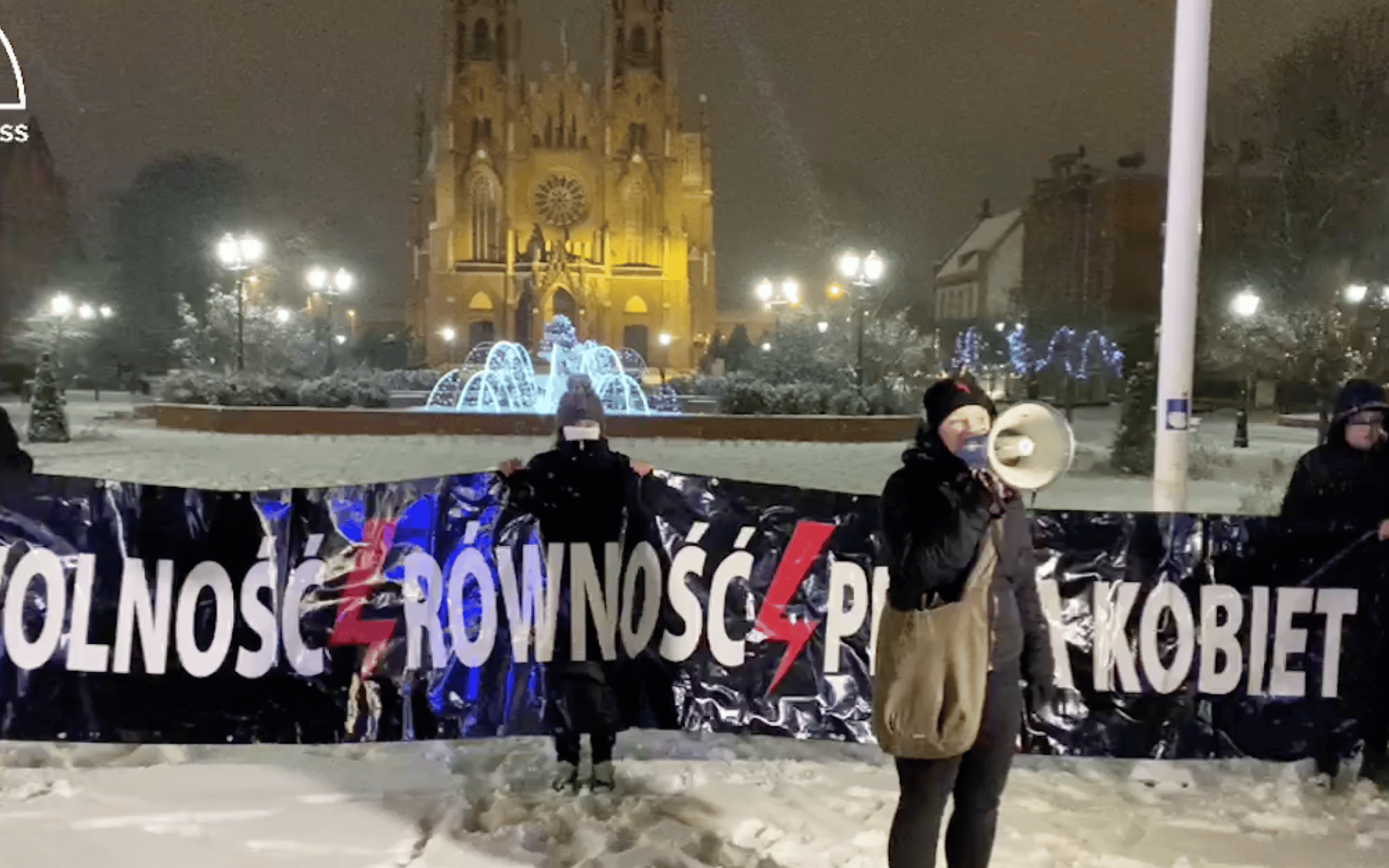 Grafika do artykułu Strajk Kobiet w Żyrardowie. Czego chcą małe miasta w sprawie aborcji?