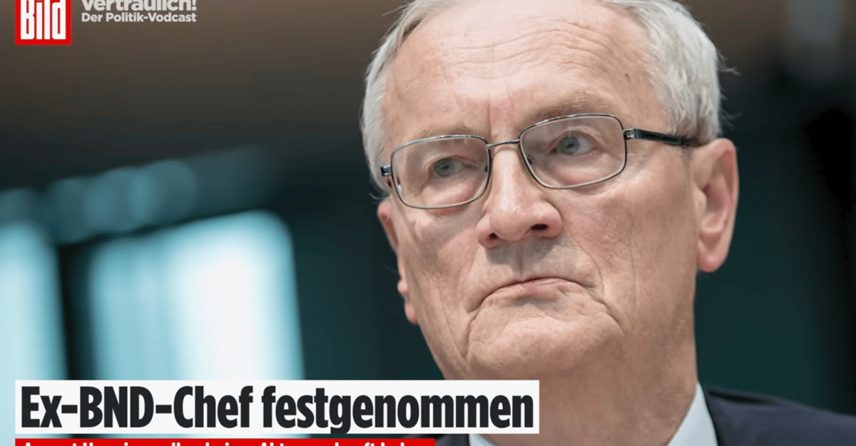Były szef niemieckiego wywiadu aresztowany. Zarzut: szpiegostwo