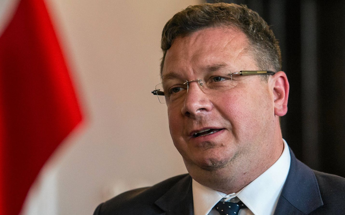 20.09.2019 Bydgoszcz . Otwarcie nowego budynku Sadu Okregowego z udzialem przewodniczacego Krajowej Rady Sadowniczej sedziego Leszka Mazura i wiceministra sprawiedliwosci Michala Wojcika .
Fot. Roman Bosiacki / Agencja Gazeta
