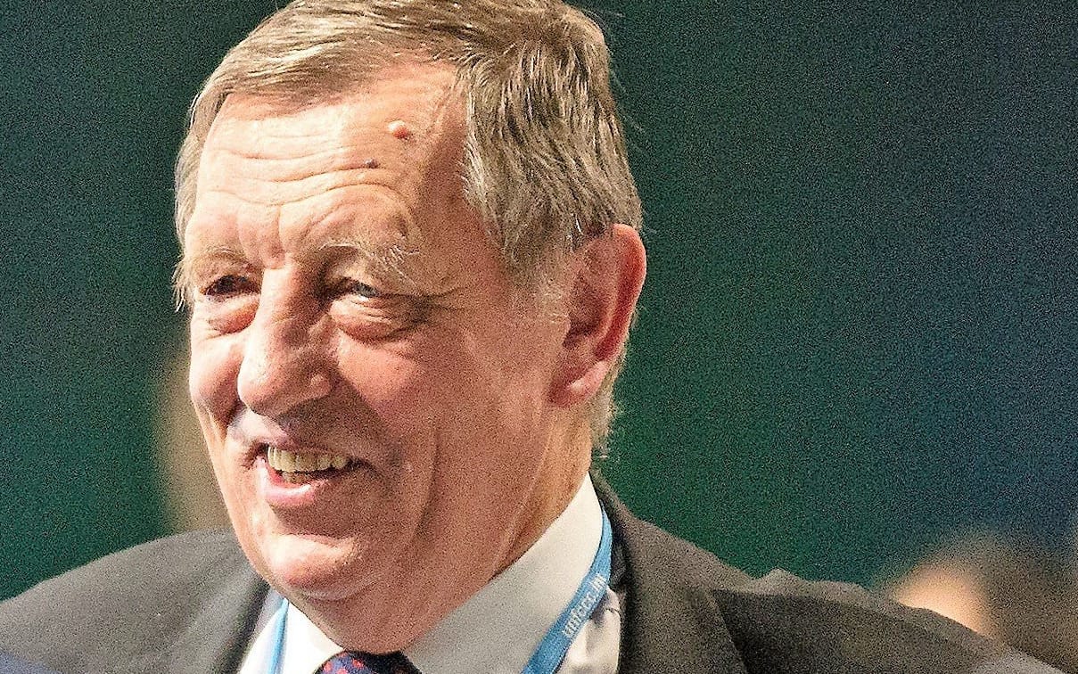 11.12.2018 Katowice , Szczyt klimatyczny - COP 24 . Sesja plenarna , Jan Szyszko .
 Fot. Grzegorz Celejewski / Agencja Gazeta