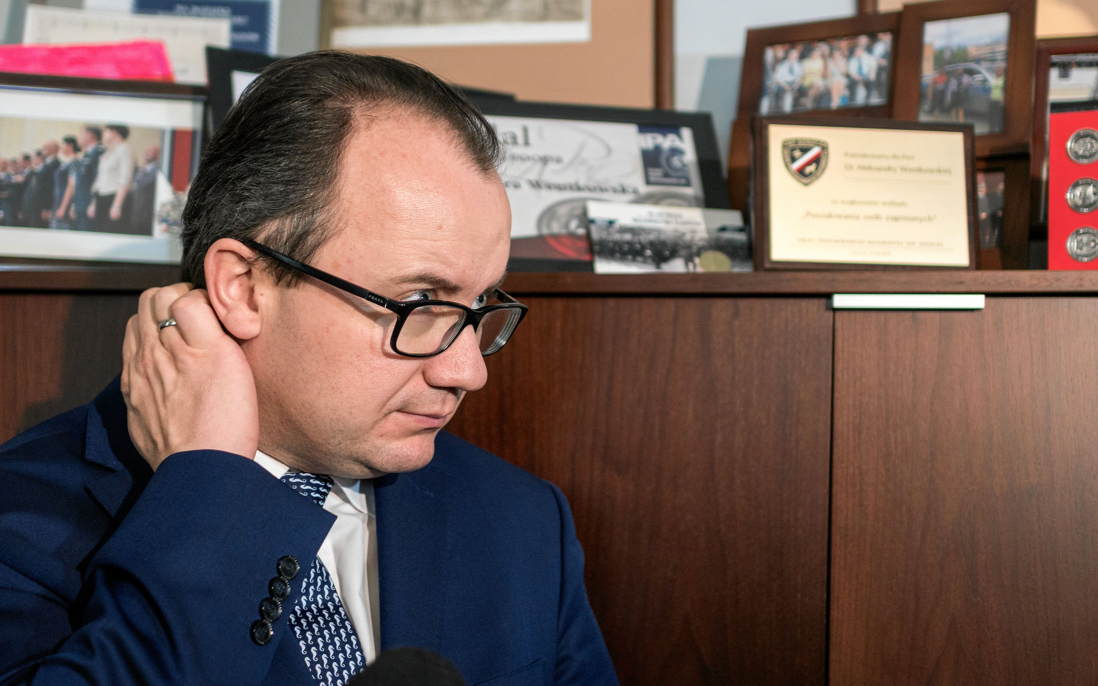 25.01.2019 Katowice . Adam Bodnar - Rzecznik Praw Obywatelskich .
 Fot. Grzegorz Celejewski / Agencja Gazeta