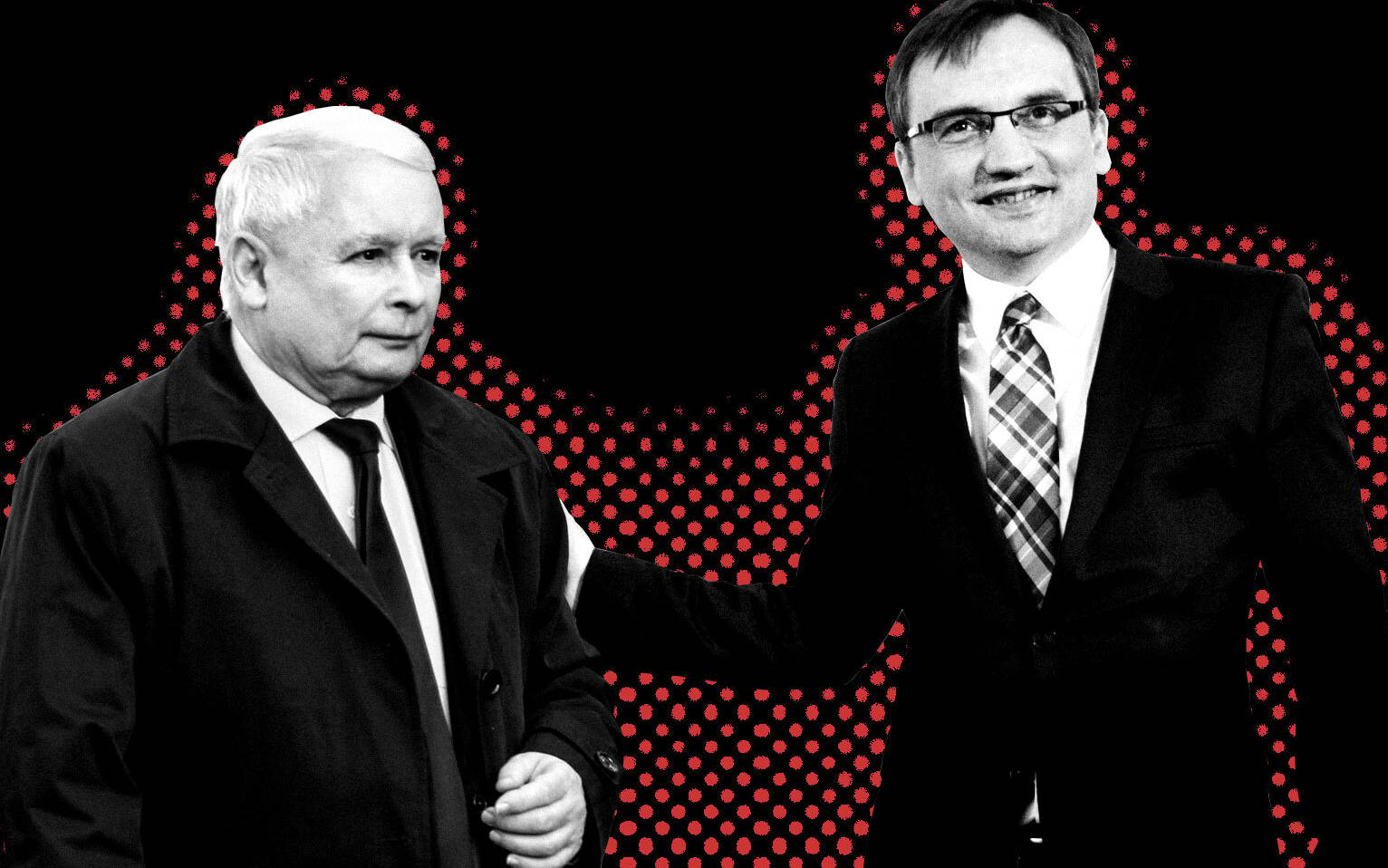 Grafika do artykułu Ziobro z tarczą, Kaczyński – z nosem na kwintę. Co zrobi prezes PiS? [ANALIZA DORNA]