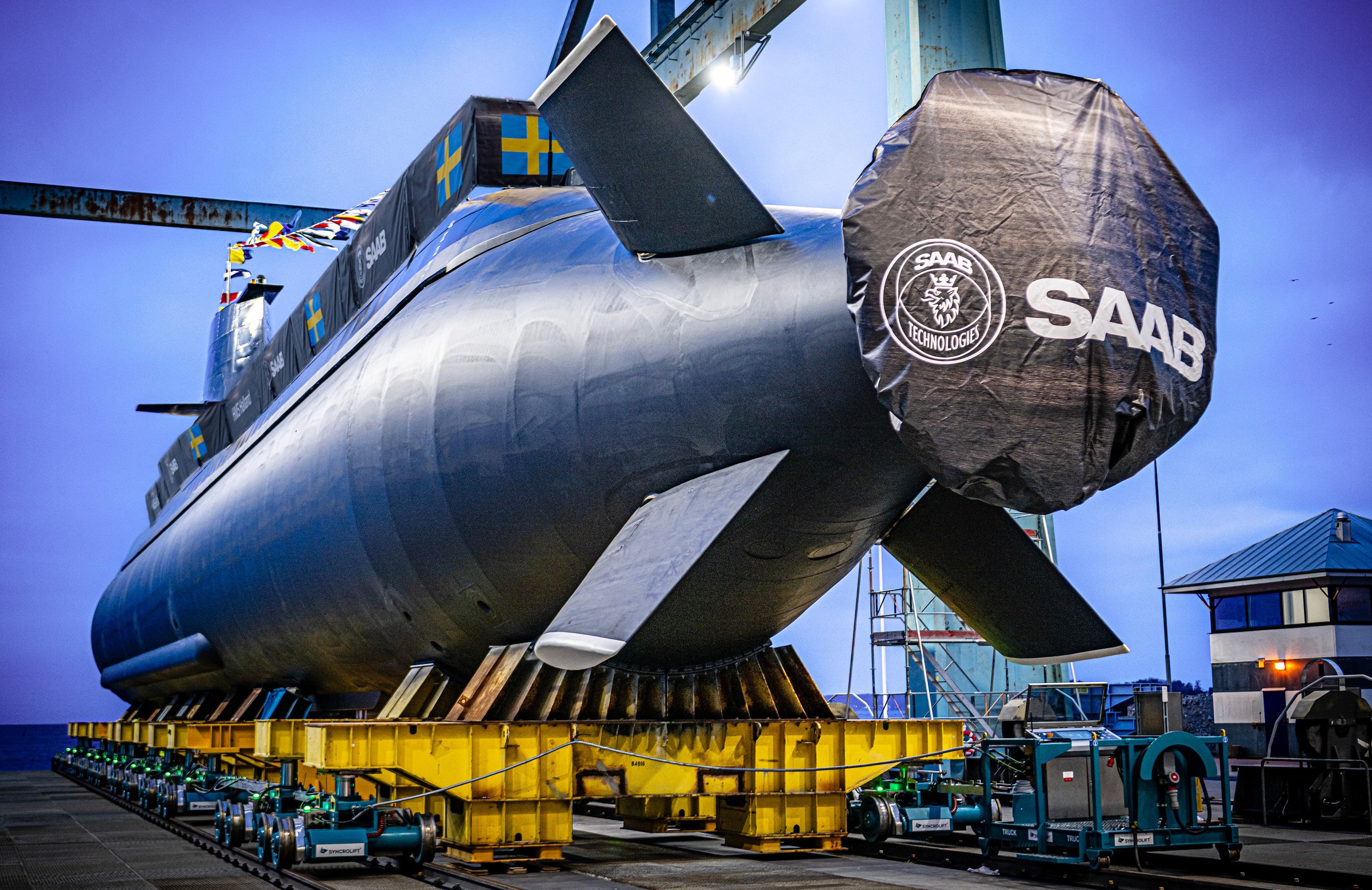 Wodowanie łodzi podwodnej klasy A19