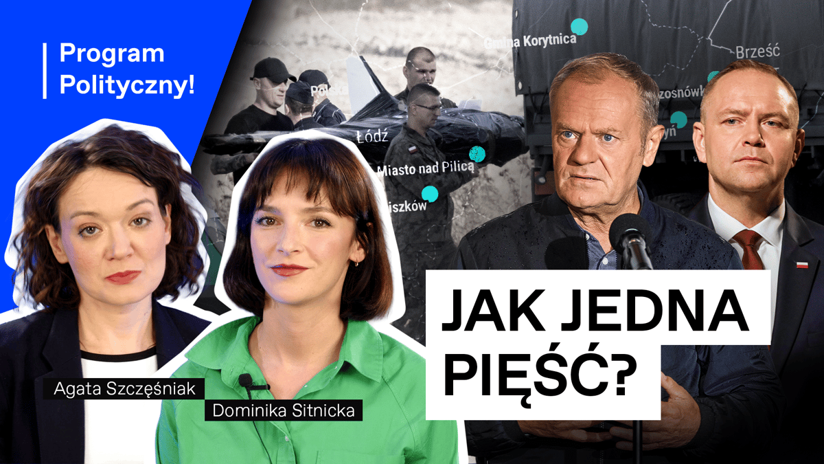 Rosyjskie drony nad polską. Czy rząd i prezydent będą jak „jedna pięść”?