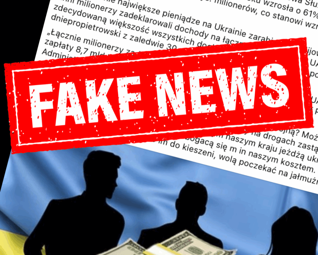 Ukraińscy „milionerzy” bogacący się kosztem Polski? Manipulacje działacza Konfederacji